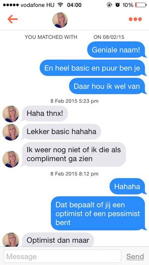 tinder gesprekken voorbeeld|Tinder gesprek tips: 12 Voorbeelden voor leuke Tinderchats